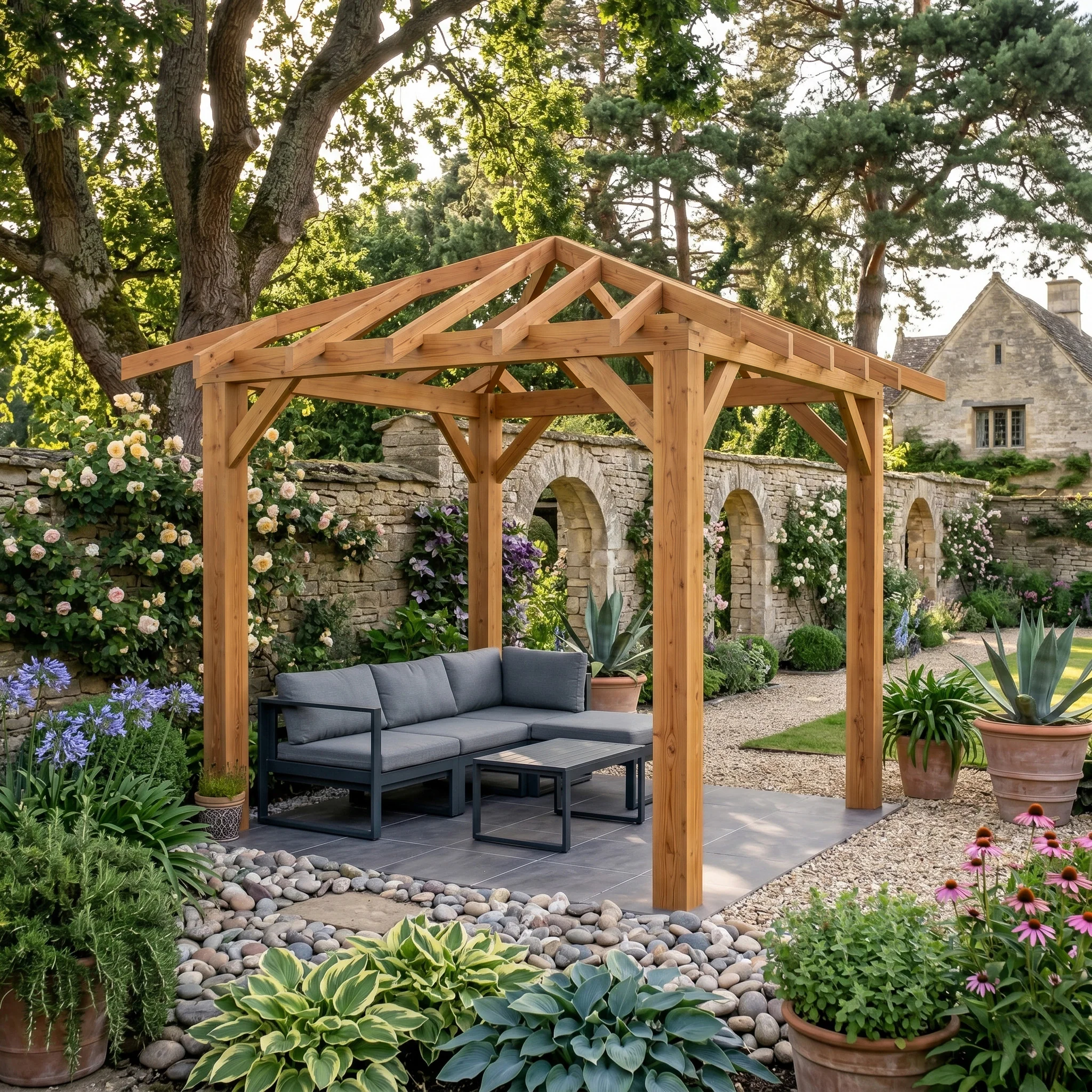 Open Top Pergolas